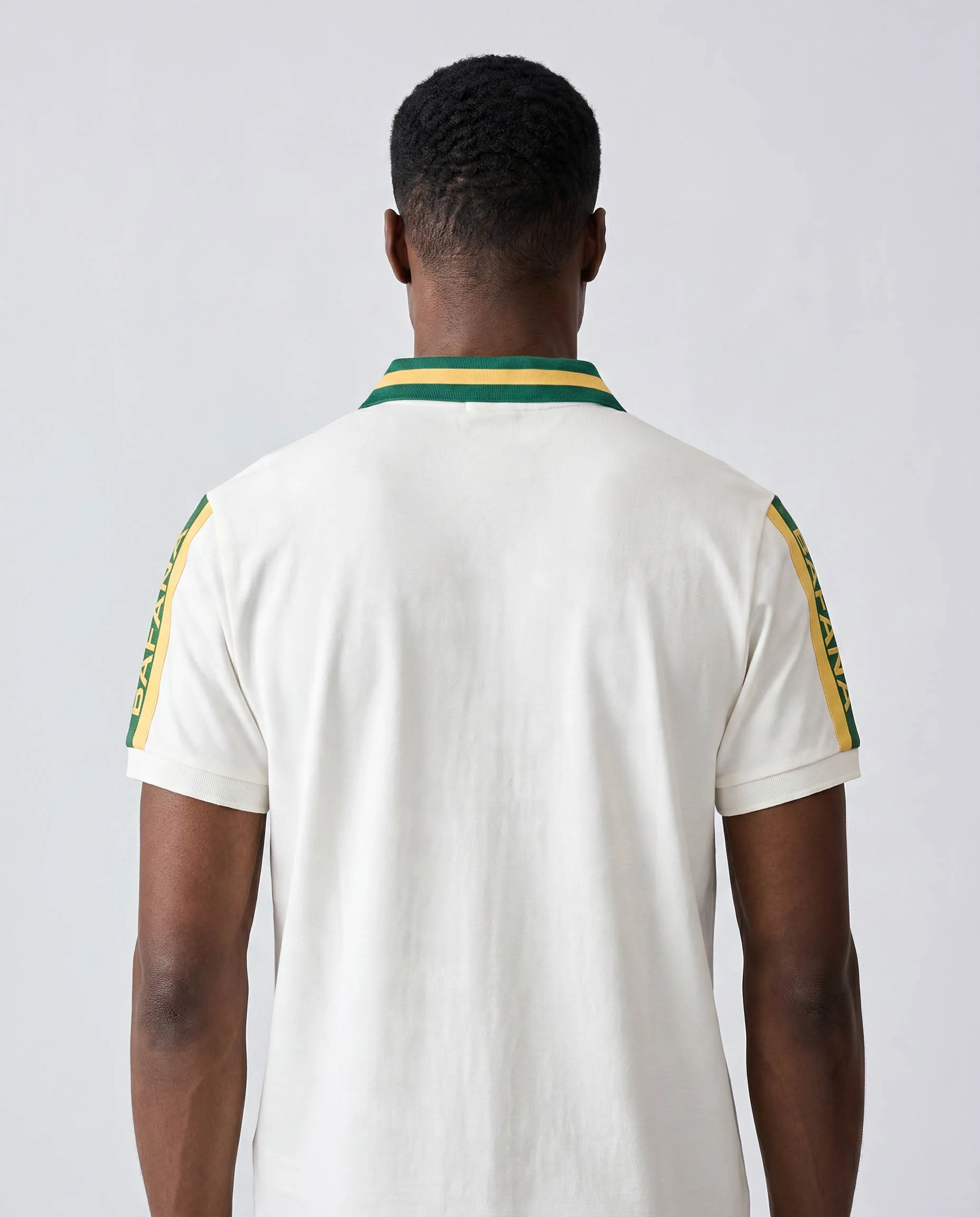 Bafana Bafana Premium Pique SS Polo White - Image 7