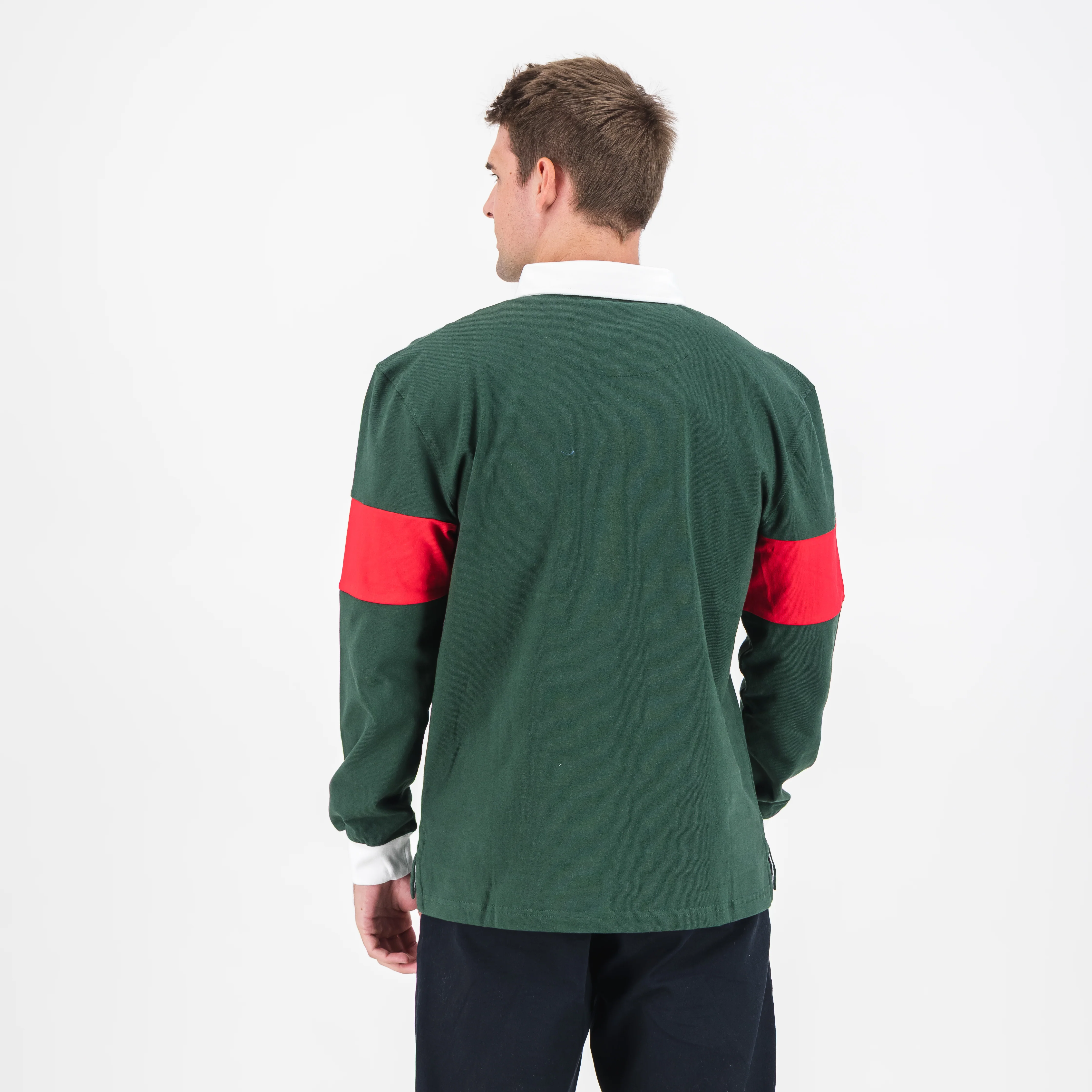 Schools Old Prunitions LS Rugby Jersey-OS Green - Image 5