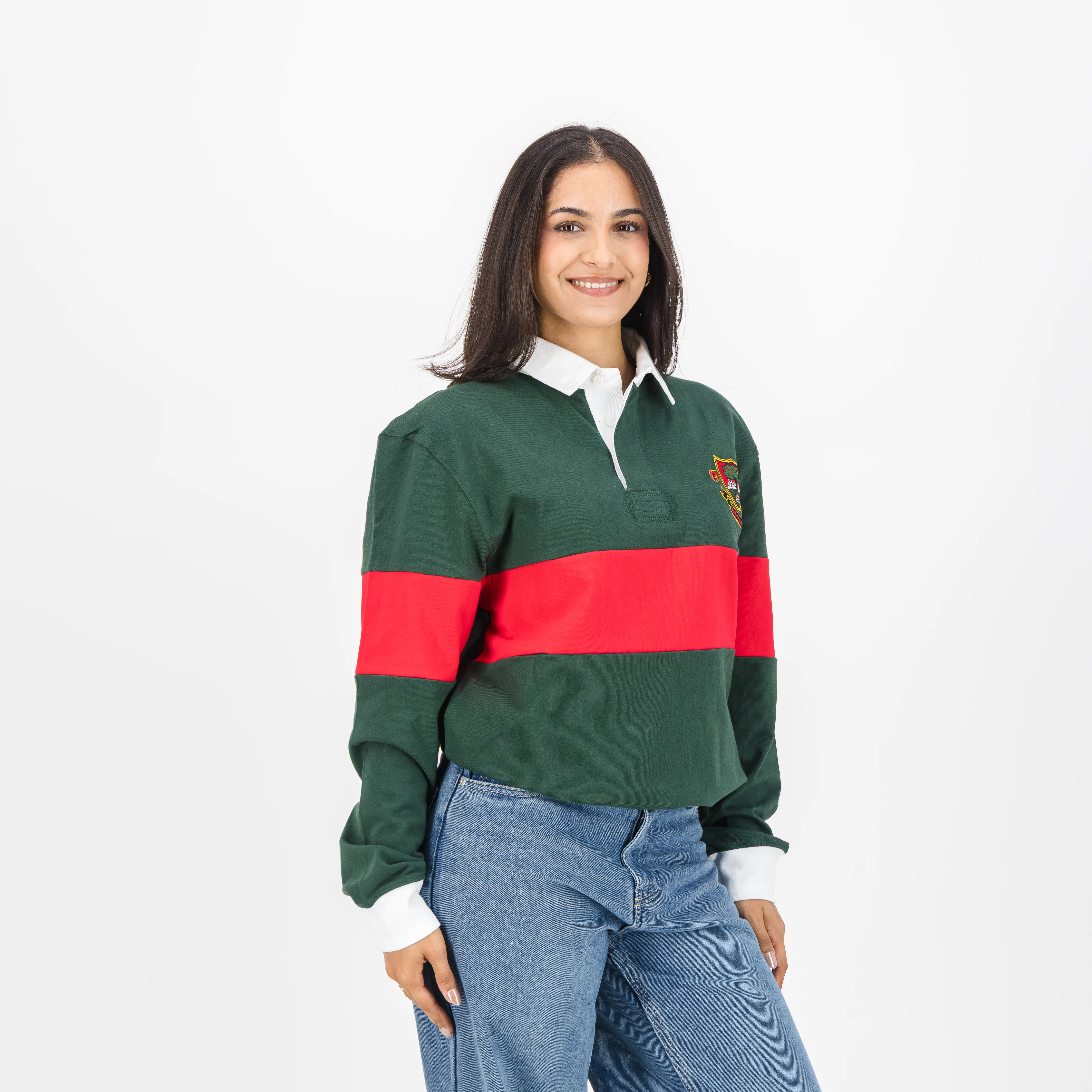 Schools Old Prunitions LS Rugby Jersey-OS Green - Image 6
