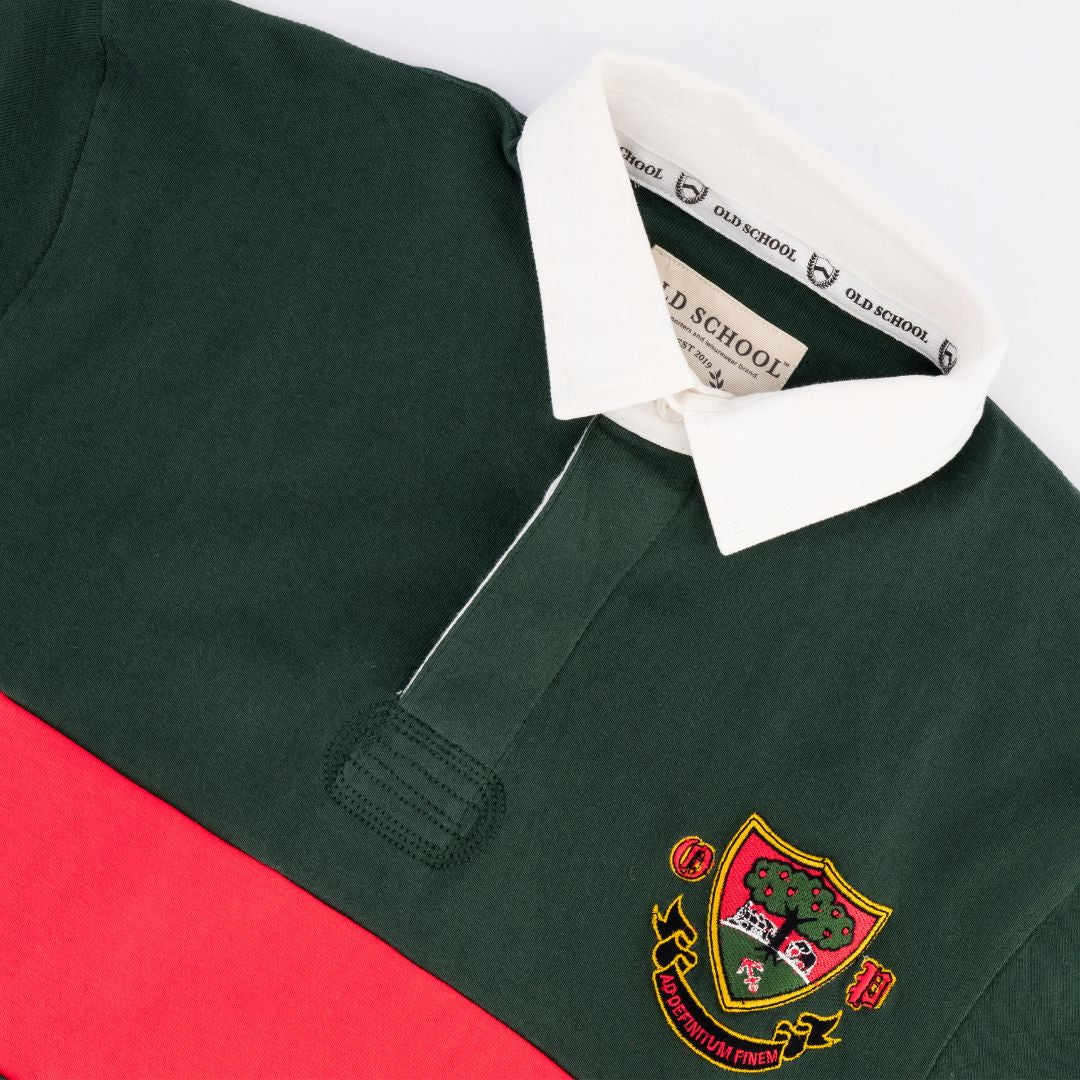 Schools Old Prunitions LS Rugby Jersey-OS Green - Image 9
