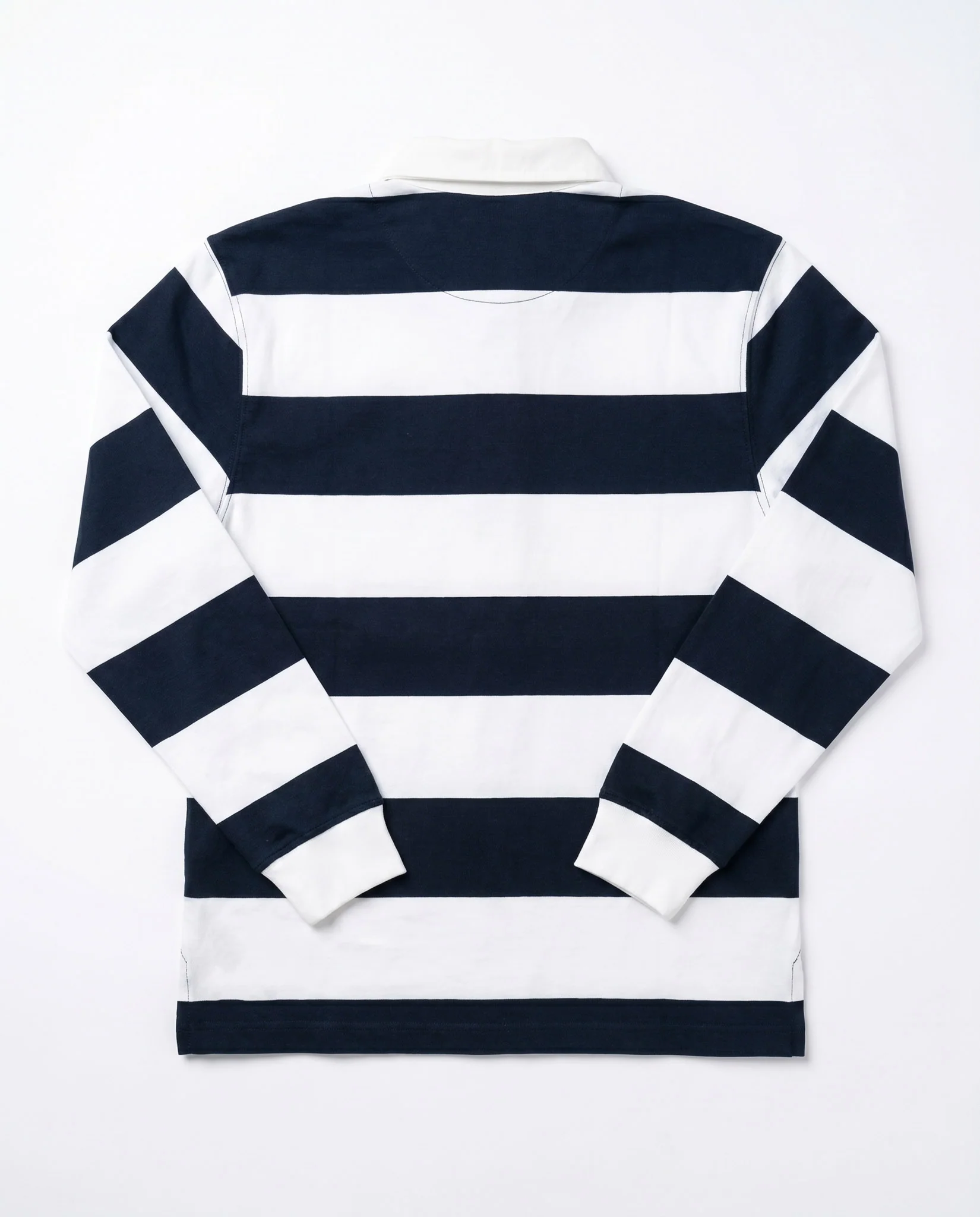 Schools St Dunstan's College Long Sleeve Rugby Jersey 8x8 YD Stripe White - Image 3