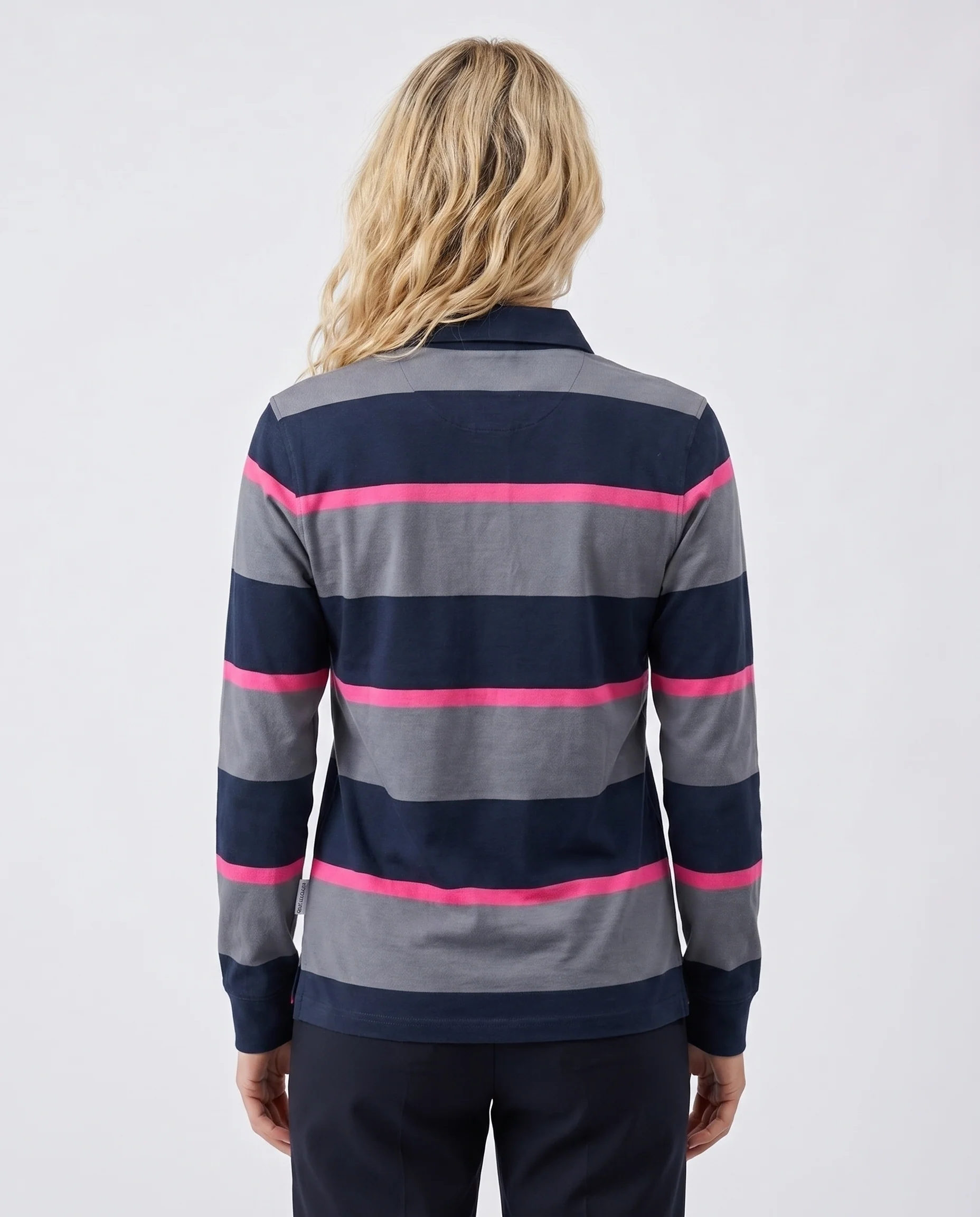 Schools The Ridge YD LS Rugby Jersey - Navy - Image 3