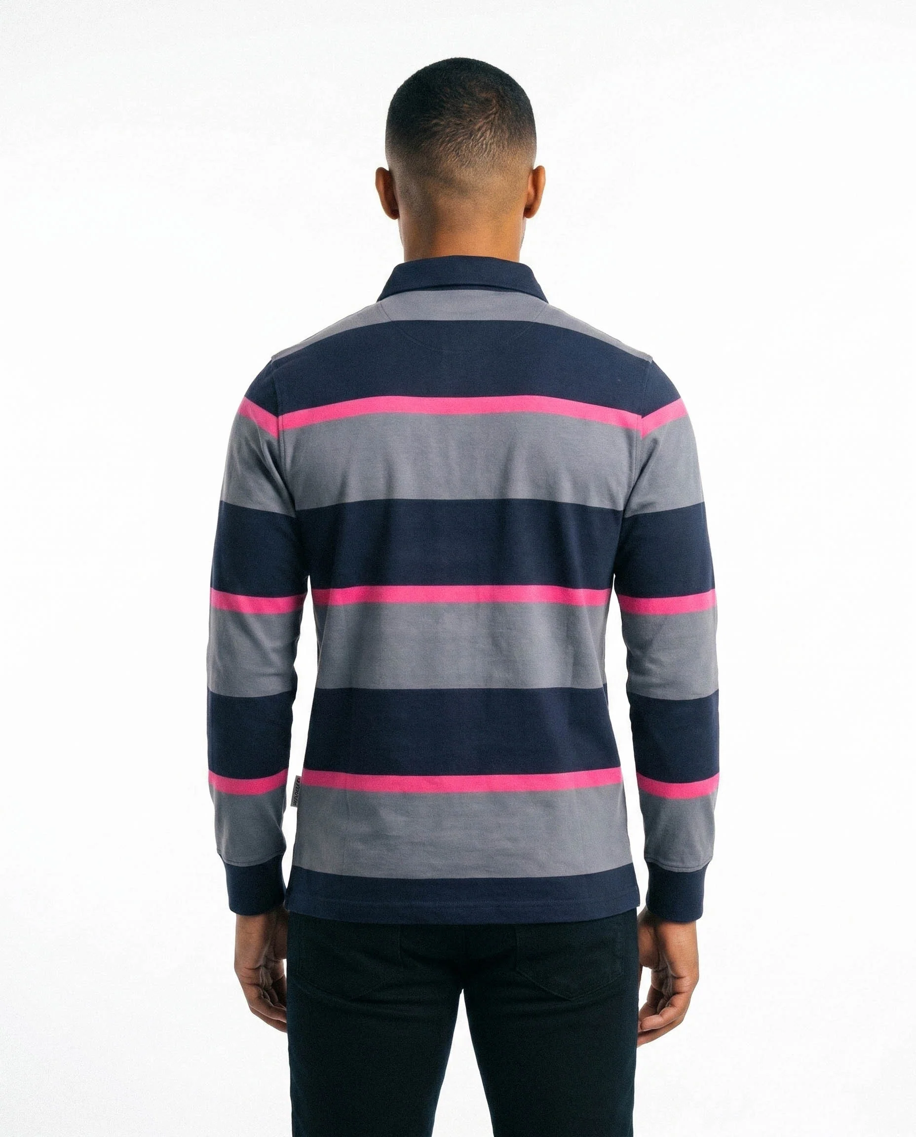 Schools The Ridge YD LS Rugby Jersey - Navy - Image 4