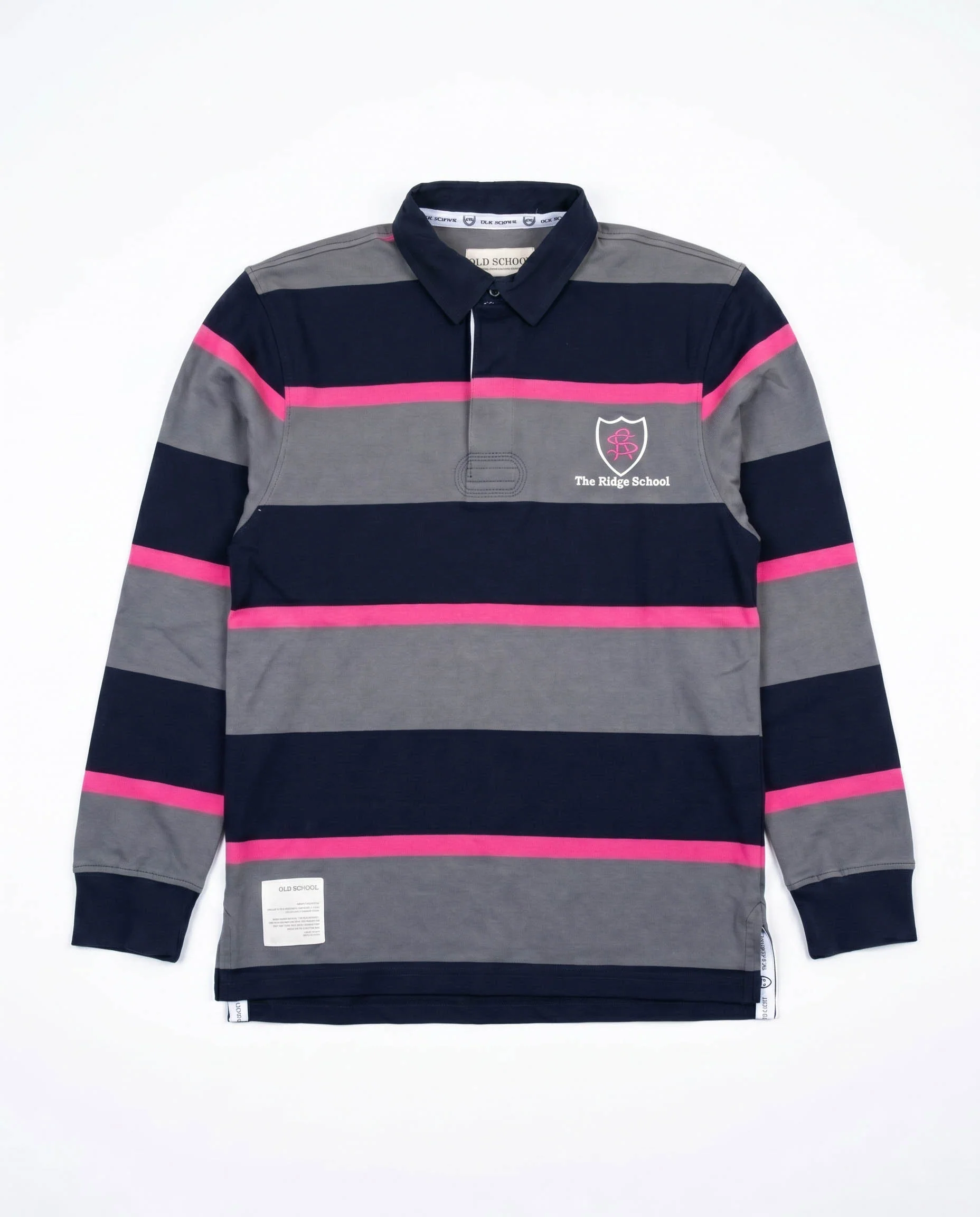 Schools The Ridge YD LS Rugby Jersey - Navy - Image 5