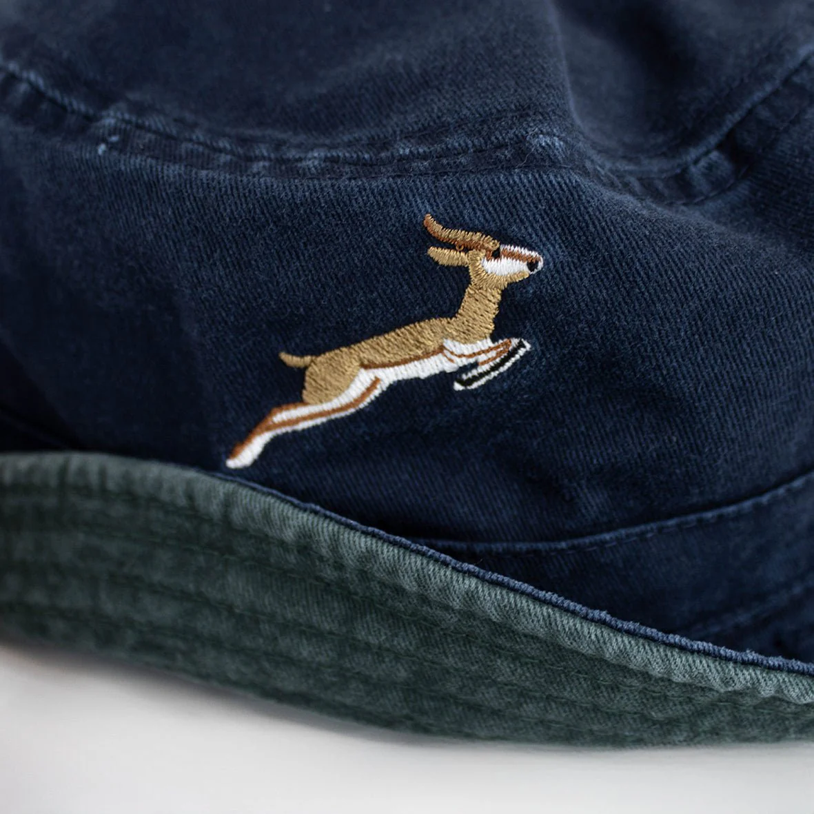 Springboks Reversible Bucket Hat-OS Green - Image 3