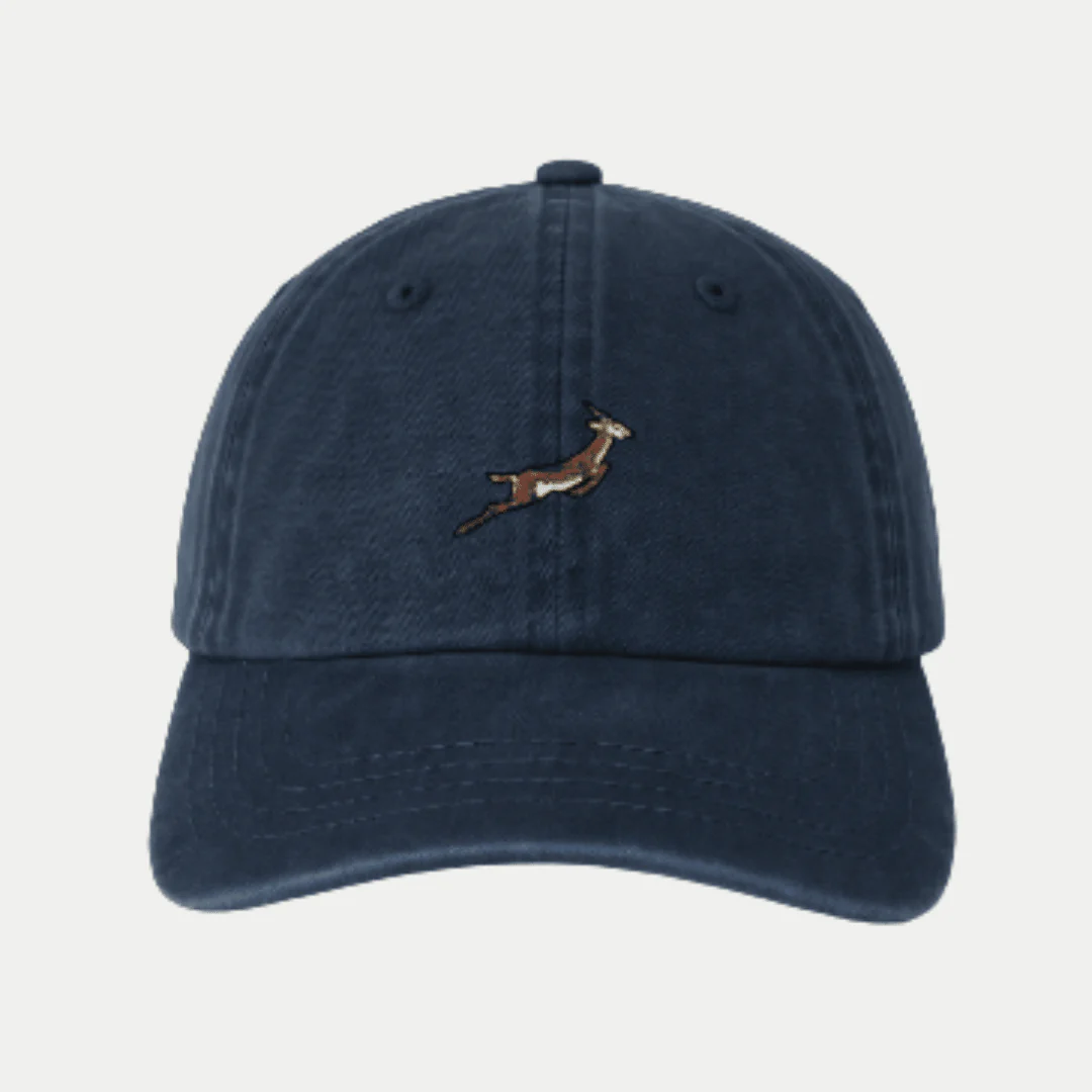 Springboks Winter Pop Badge Dad Cap-Navy - Image 7