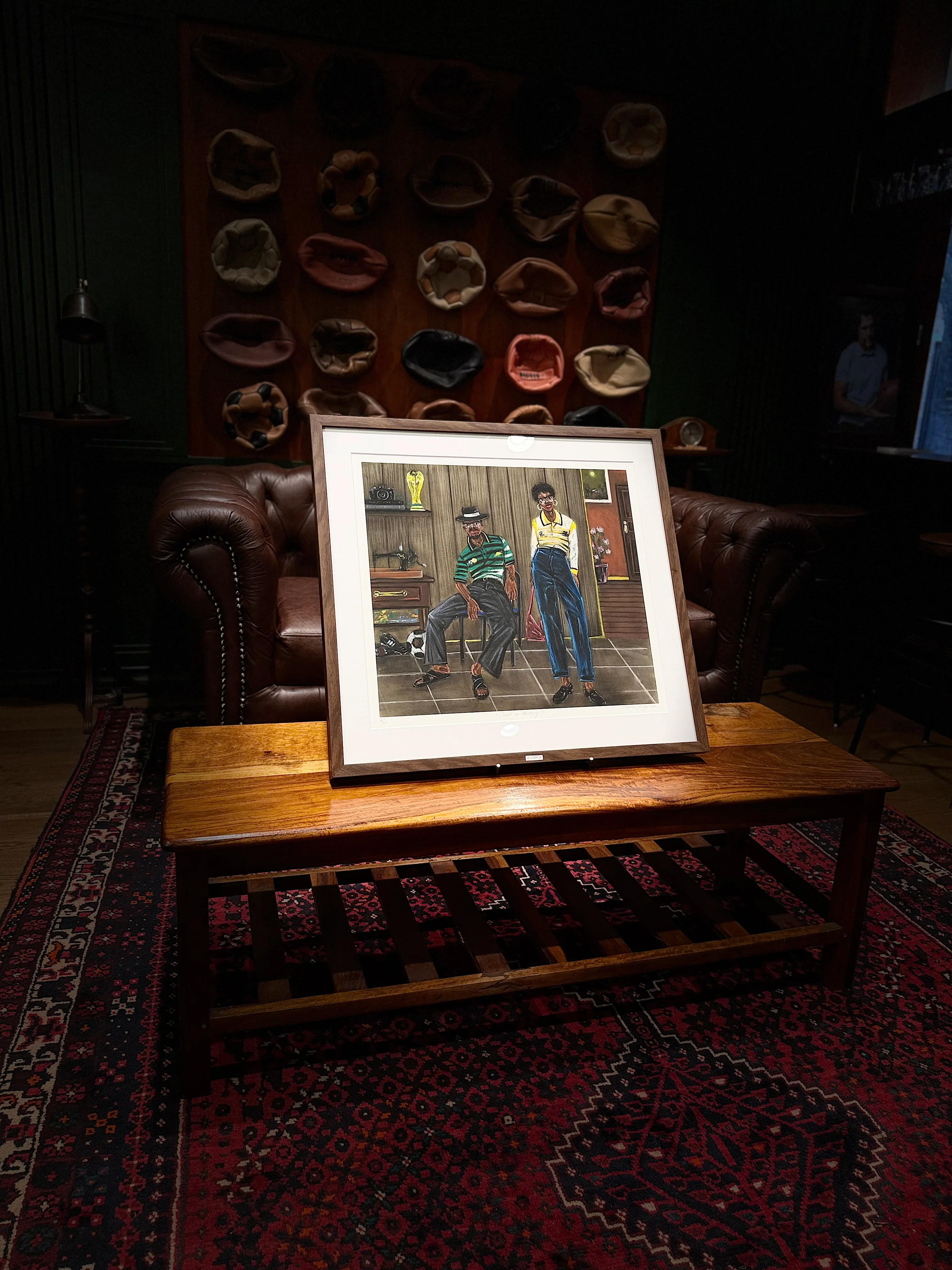 Stephen Langa x Old School: Bafana Bafana Heritage Print - Image 4