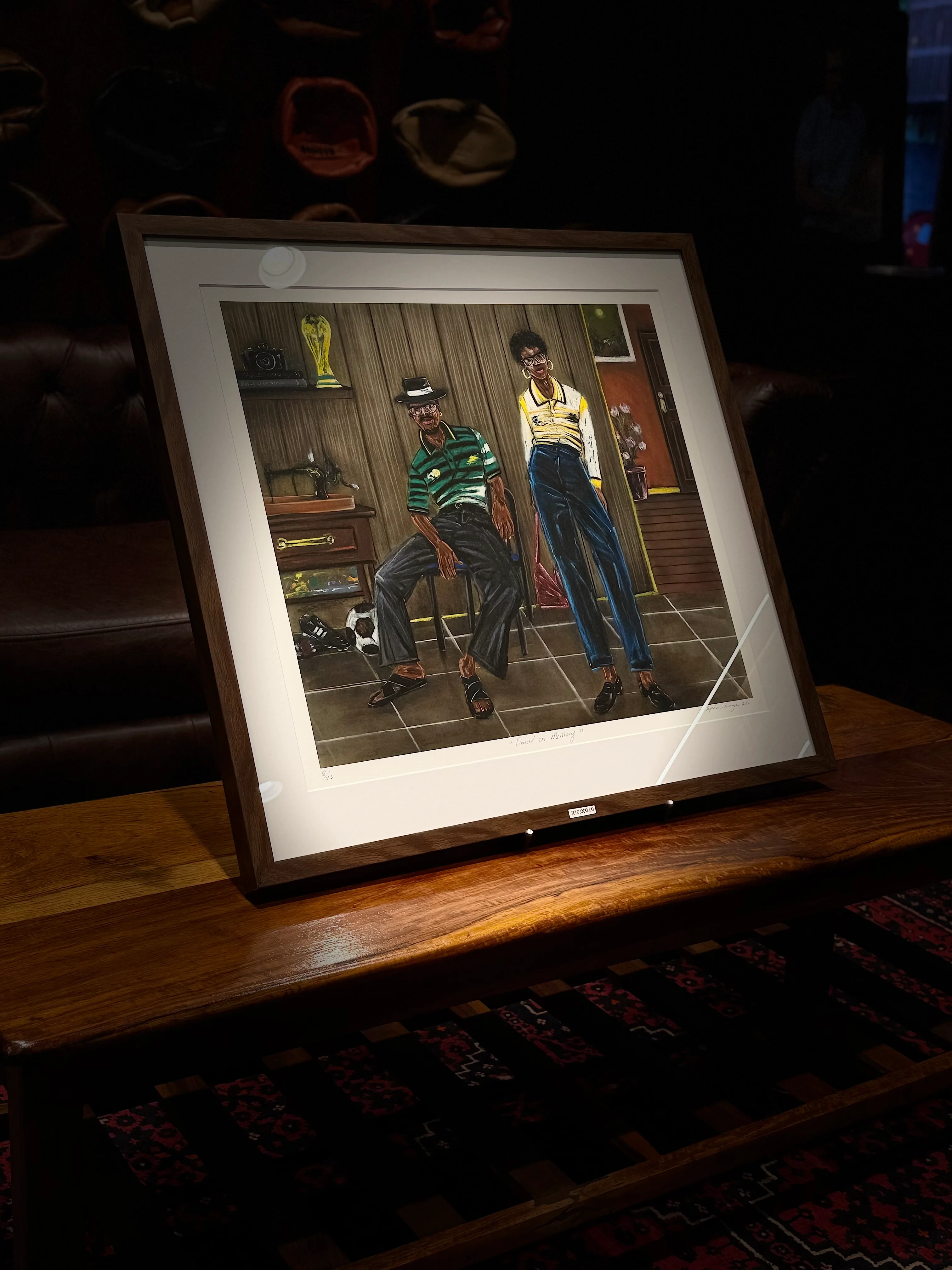 Stephen Langa x Old School: Bafana Bafana Heritage Print - Image 6