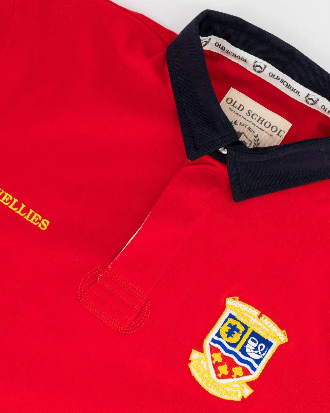 Swellendam Tops LS Rugby Jersey Plain Em Red - Image 9